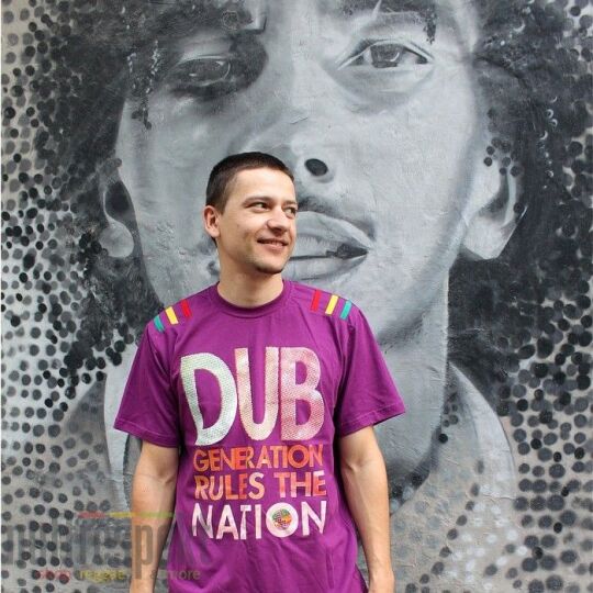 Dub Generation Rules The Nation tee - Nuff Respekt