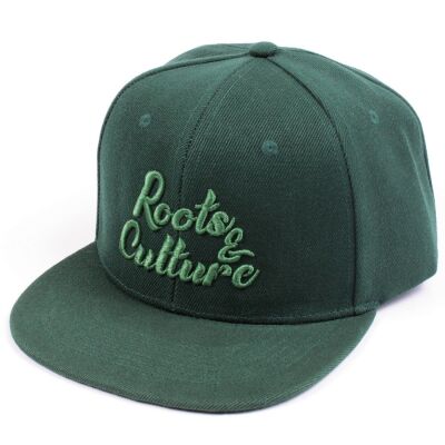Roots & Culture snapback cap | Green