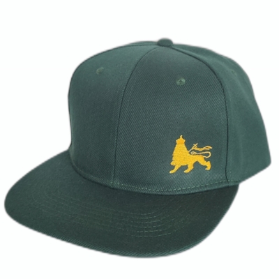 Lion of Judah snapback cap | Green