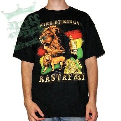 King Of Kings Rastafari tshirt