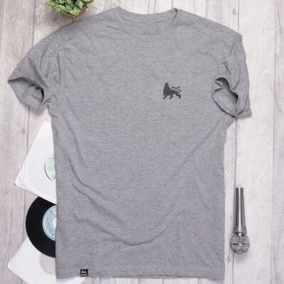 DubLion t-shirt | gray melange