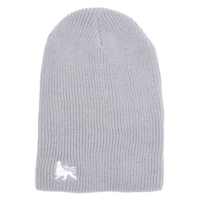 Czapka zimowa beanie Lion of Judah |szara