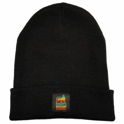 Czapka beanie zimowa Roots Rockin' Raspect | czarny