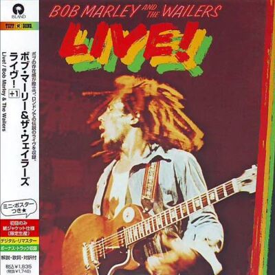 Bob Marley & The Wailers - Live!  (Japan limited edition)  UICY-93121