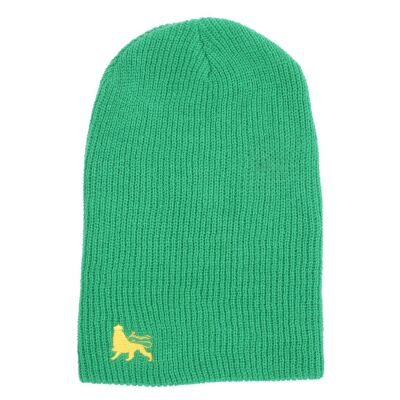 Beanie hat Lion of Judah | green