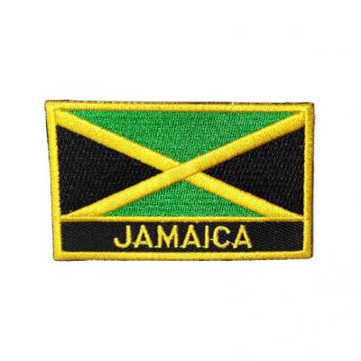 Jamaica flag patch